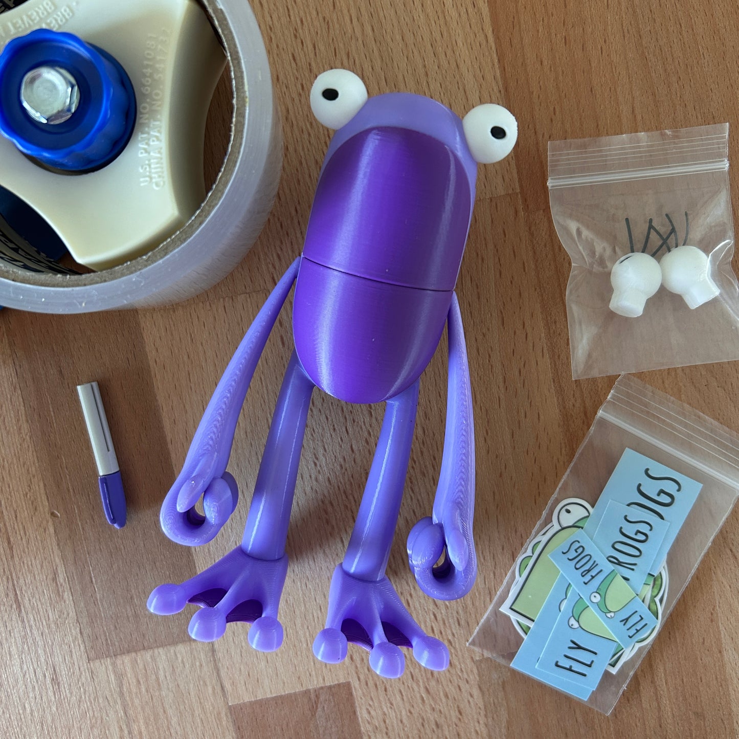 Custom Fly Frog