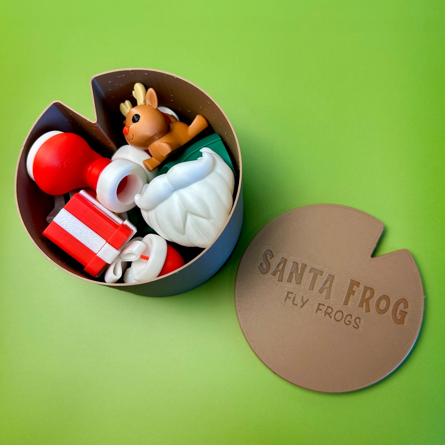 Santa Frog